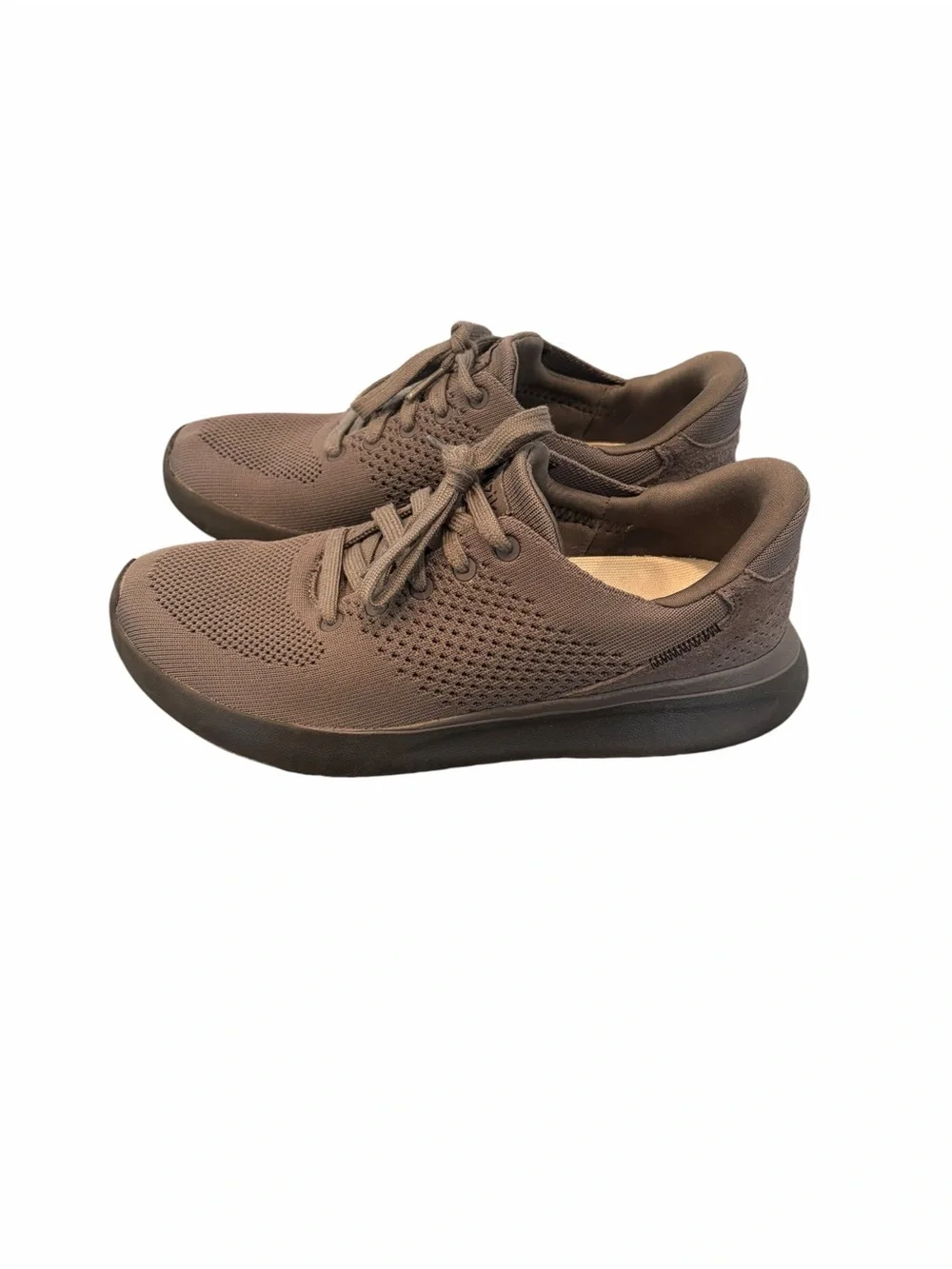 Kizik Lima Hands Free Sneakers Graphite Grey Knit Walking Shoes W7 M5.5